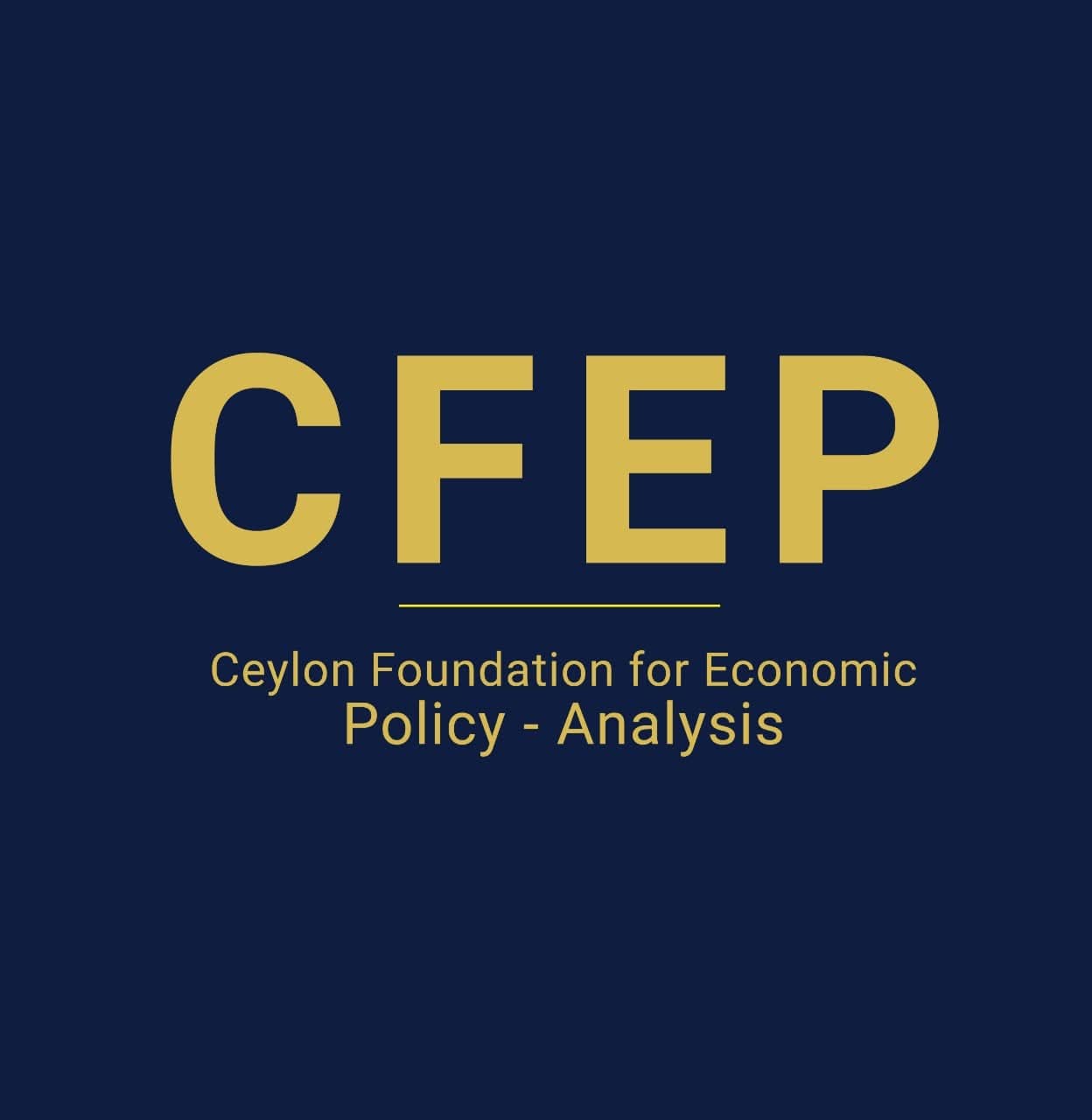 Ceylon Foundation for Economic Policy Analysis (CFEP), Sri Lanka logo